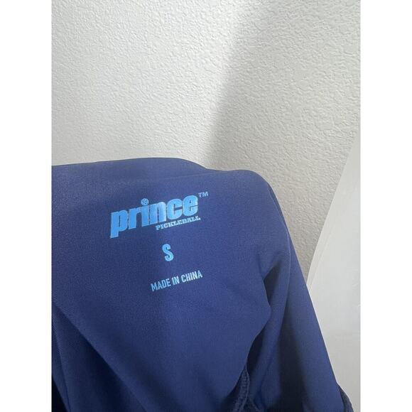 Prince Pickleball Women's Cross-Back Skort Pleated Dress Small Navy White - Picture 5 of 6